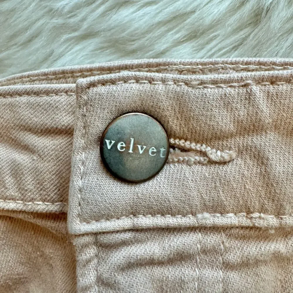 Velvet by Graham & Spencer Pink Toni Stretch Skinny Jeans 27